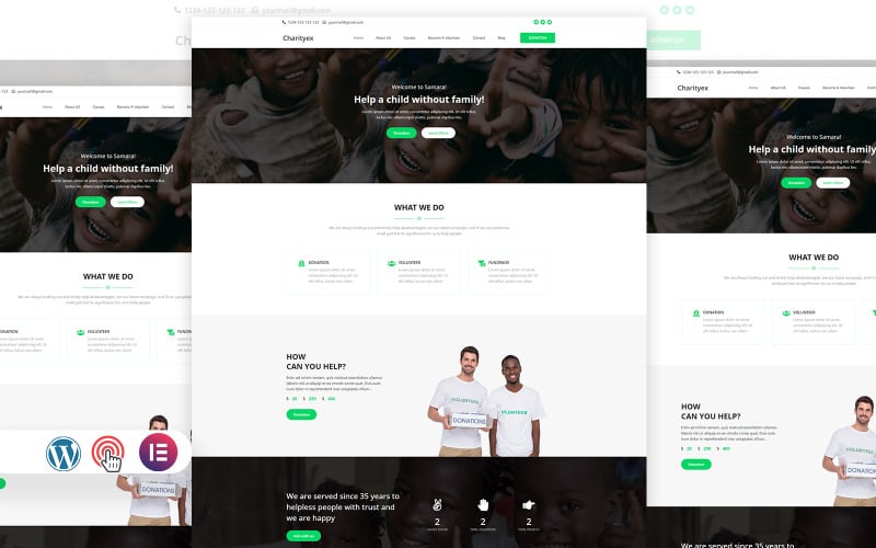 Charity WordPress Theme