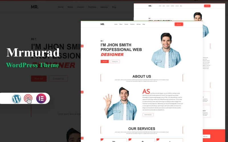 Resume WordPress Theme