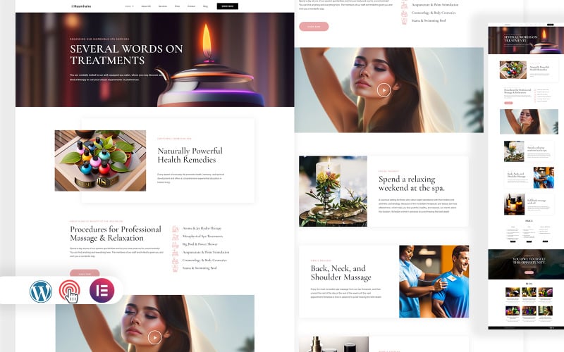 Rasmhaire - Beauty Spa Care & Nail Salon Beauty WordPress Theme